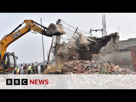 推土機如何在印度成為不公正的工具 | BBC News (How bulldozers became a vehicle of injustice in India | BBC News)