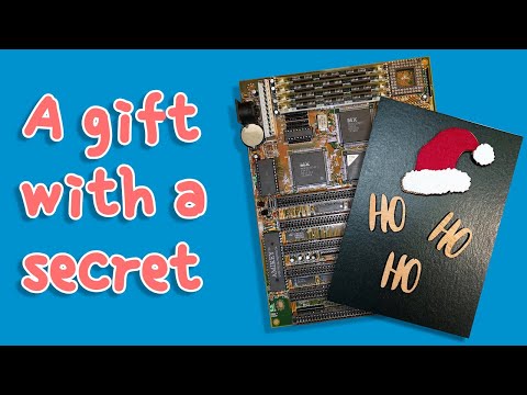 Christmas gift from Greece: 386DX with a hidden boost.