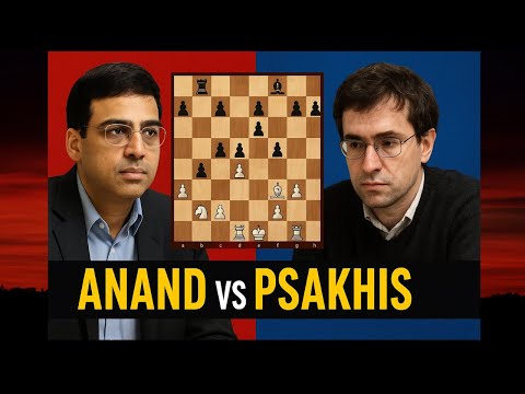 Viswanathan Anand vs Lev Psakhis | Rapid Masterclass in Haifa 2000"