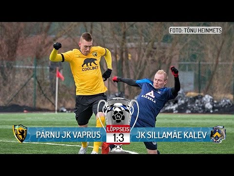 4. voor 2017: Pärnu JK Vaprus - JK Sillamäe Kalev 1:3 (0:0)