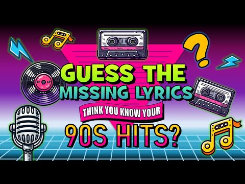 Guess the Iconic 90s Song: 40 Famous Lyrics Quiz
