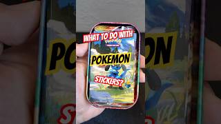 What to do with Pokemon Stickers?😱 DIY