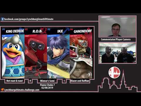 Flame Choke 7 - Not Naut & Naut vs. Blazer and the Ruffian - Winner's Finals - Ult Doubles (2/9/19)