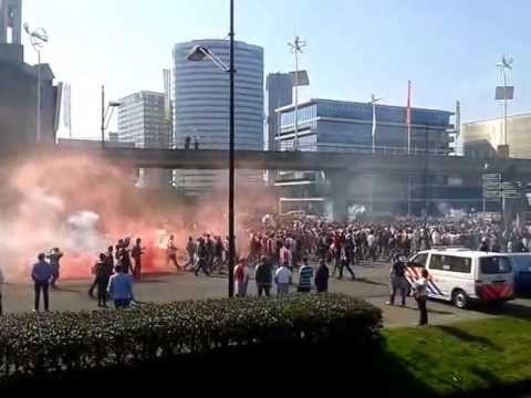 AFC AJAX - Willem II Kampioenswedstrijd Corteo VAK410