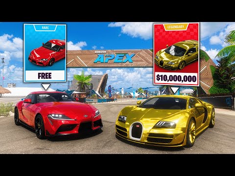 FREE Race Car vs $10,000,000 Race Car!