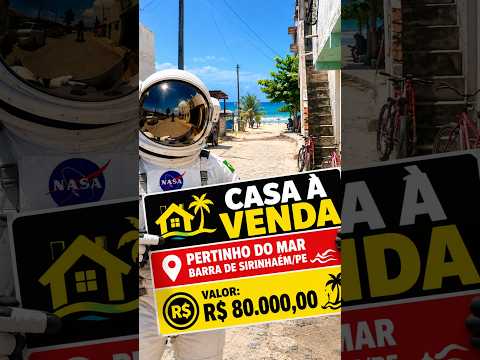 🏖️🌊 CASA À VENDA PERTINHO DO MAR – BARRA DE SIRINHAÉM/PE 🌊🏡