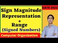 Sign Magnitude Representation For Signed Numbers Negative Numbers Data Representation