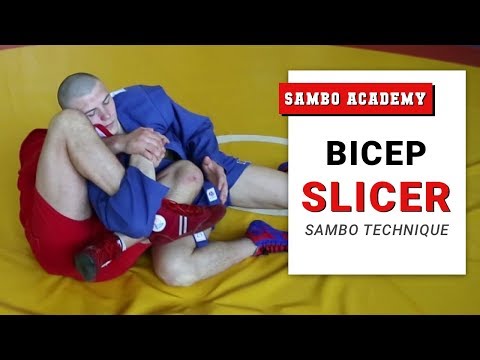 Bicep slicer. Very painful submission