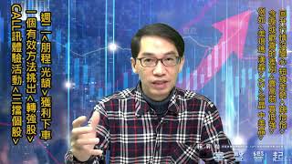 【掌聲響起】#賴昇楷 1124 - 漲多元宇宙股(例如鈺創、宏達電…)，換到具漲價題材的《合晶、中美晶》果然噴發續賺；一個有效方法挑出「轉強股」，這二個族群就有接棒者 (圖)