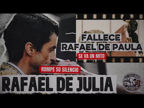 🔴 RAFAEL DE JULIA ROMPE SU SILENCIO EL DÍA DEL ADIOS AL MAESTRO RAFAEL DE PAULA