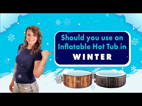 Can You Use an Inflatable Hot Tub in Winter? Yes - Follow These Steps