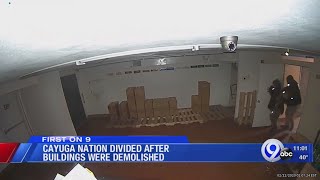 Cayuga Nation divided after buildings were demolished
