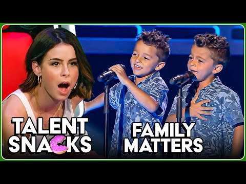 FAMILY MEMBERS Sing Together in the Blind Auditions of The Voice