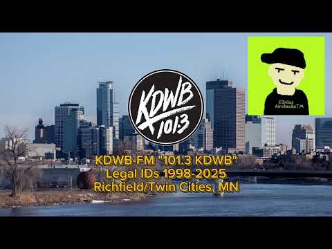 KDWB-FM  101.3 KDWB Richfield/Twin Cities, MN Legal IDs 1998-2025