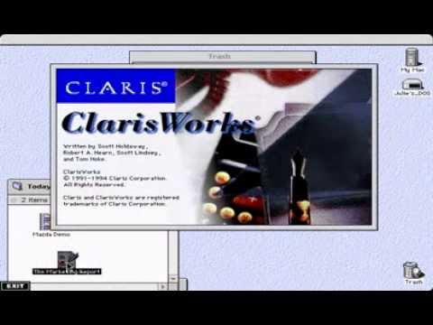 Mac OS 8 (code name Copland) Demos