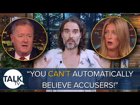 Piers Morgan Furiously Debates Russell Brand Allegations With Ava Santina