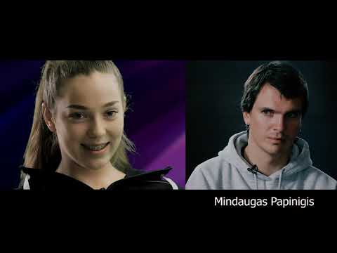 meninė gimnastika Paulina Jočytė, skambutis Mindaugui