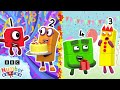 Happy Birthday To You Sing Along Song For Kids Learn To Count Numberblocks