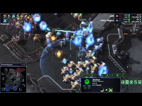 SC2 Legacy of the Void - Welmu (P) VS oLiM (P) on Orbital Shipyard