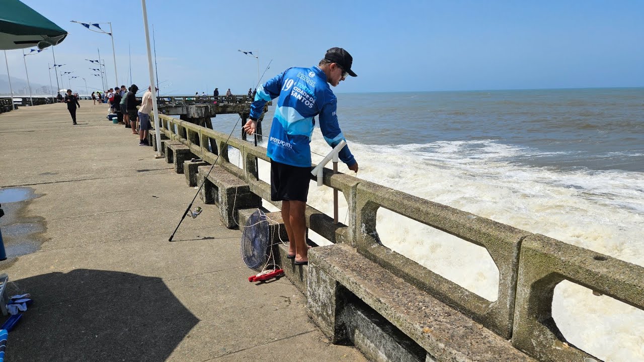 83 Peixes em 4 horas de Pesca na Plataforma de Mongaguá.