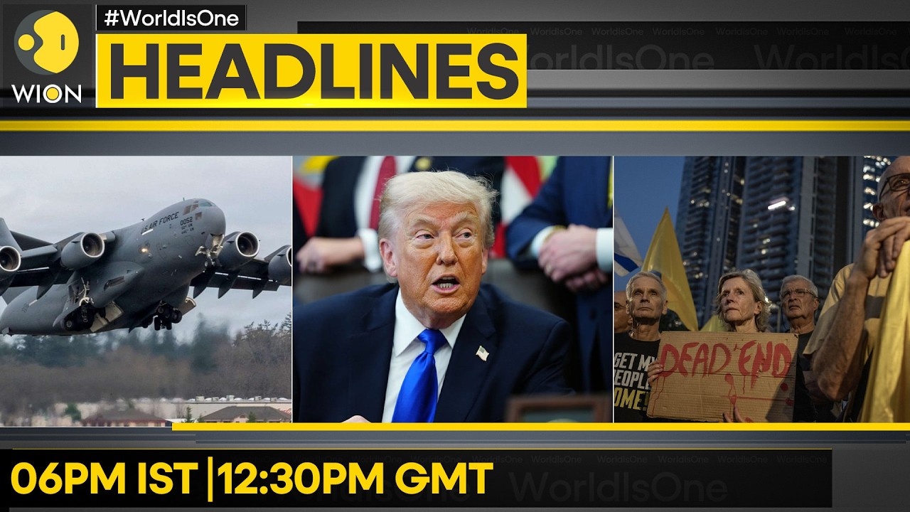 IDF, Protestors Caught In A Showdown | US Air Force C-17s Land In Beijing | WION Headlines
