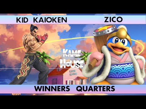 Kame House MIDLEVEL SLUMS 8 - Kid Kaioken (Kazuya) vs GUMP2| ZICO (Dedede, Mii Swordfighter) - WQF
