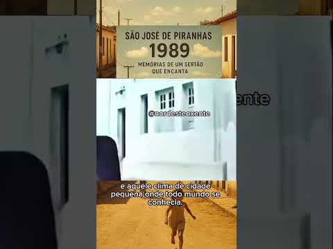 SÃO JOSÉ DE PIRANHAS-PB, (EM 1989) #shortsvideo #tvweboninho #inscrevenocanal 