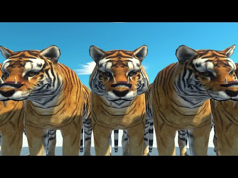 20x WEIRD Tiger Vs Every Unit ARBS | Animal Revolt Battle Simulator