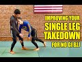 standing single leg basics for no gi bjj