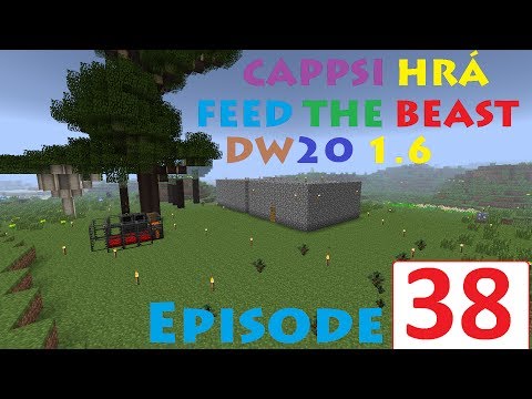Cappsi hrá Feed the Beast 1.6 [SK] ep. 38 - Pripravujeme tesseract (FullHĐ)