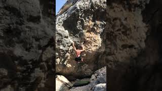 Video thumbnail: Harmel (La Hongos), 6c. Villanueva del Rosario