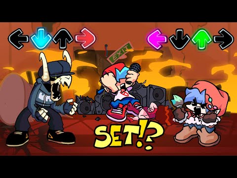 Friday Night Funkin' - BF calls Soft BF to help him fight Tabi (Tabi vs Soft BF)