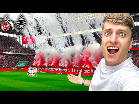 I Went Pitch Side At BIGGEST Football Derby In Germany