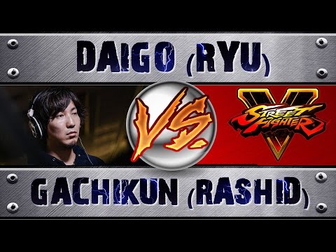 Street Fighter 5 MCZ DAIGO THE BEAST (RYU) VS GACHIKUN (RASHID) (X4) PRO RANKED MATCH - VER 1.02 HD