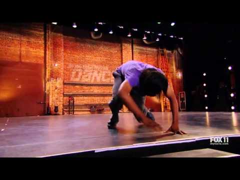 SYTYCD S09E01 - Stepheon Stewart 'Zombie Style' (Full Audition)