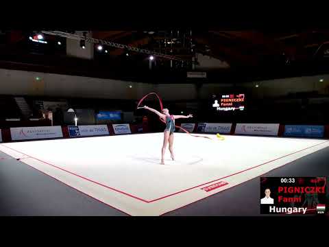 PIGNICZKI Fanni (HUN) RIBBON 27,484 - GP Thiais 2025