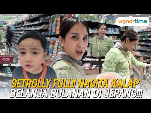 HARI TERAKHIR DI JEPANG!!! NAGITA CIPUNG MALAH BELANJA BULANAN DI SUPERMARKET JEPANG?!!