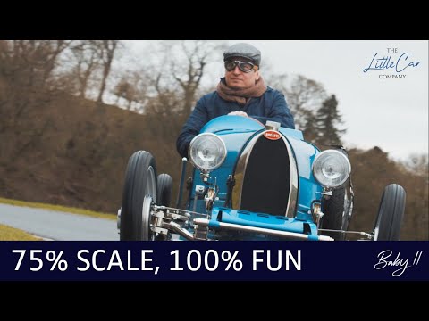 Las pruebas del Bugatti Baby II