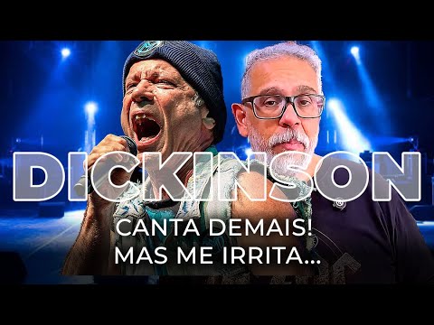 Bruce Dickinson - Canta Demais! Mas Me Irrita...