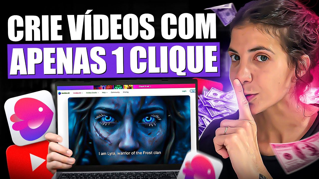 Create AUTOMATIC Videos for DARK CHANNEL ABROAD and EARN DOLLARS ON THE INTERNET [INVIDEO AI]