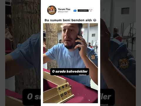 Bu sunum beni benden aldı 😂
