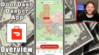 How To Use The DOORDASH DASHER App Tutorial!