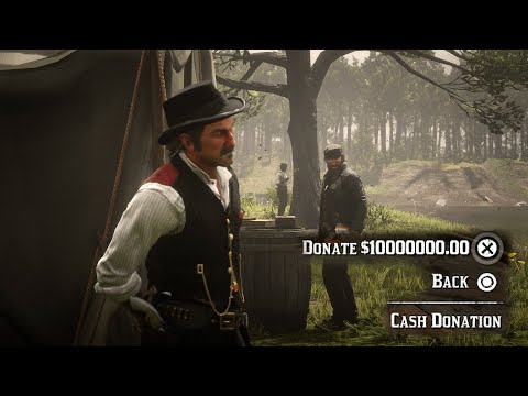 Dutch's Reaction If Arthur Donates $ 10 000 000.00 to the Camp