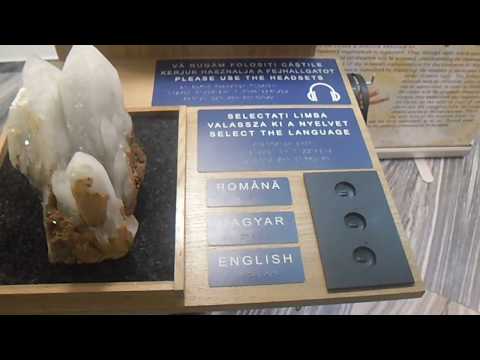 Egy pár ismertebb bányavirág a nagybányai ásványtani múzeumból HD