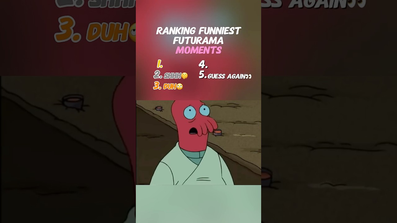 Ranking Funniest Futurama Moments #futurama
