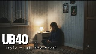 UB40 - PEACEFUL NIGHT (UB40 STYLE MUSIC AND VOCAL)