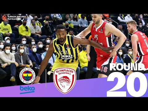 RS Round 20 Highlights: Fenerbahce 94-80 Olympiacos