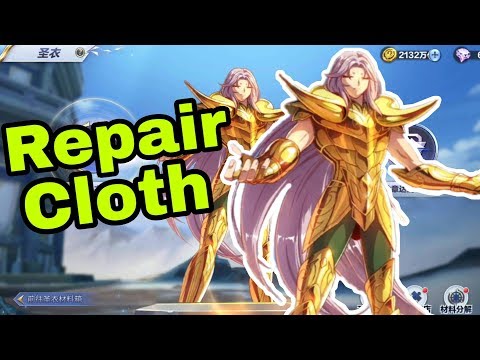 Penjelasan Sistem Repair Cloth - Saint Seiya Awakening