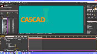 After Effects CS6 Tutorial - 122 - Creating Cascading Text