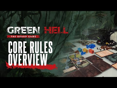 Green Hell: The Board Game - Core Rules Overview